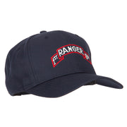 US Army 1st Ranger Bn Embroidered Solid Cotton Pro Style Cap