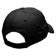 Be Kind Embroidered Garment Washed Cotton Twill Cap - Black OSFM