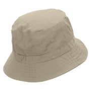 Farming Tool Embroidered Bucket Hat - Natural OSFM