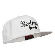 Bestman Bow Tie Embroidered Cotton Snapback