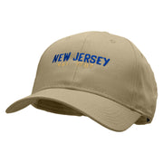 New Jersey Year Established Embroidered Low Profile Cap - Khaki OSFM