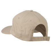 Boston Embroidered Solid Cotton Twill Cap