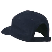 Boston Embroidered Solid Cotton Twill Cap