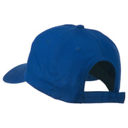 Boston Embroidered Solid Cotton Twill Cap