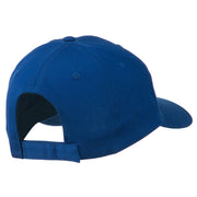 Boston Embroidered Solid Cotton Twill Cap