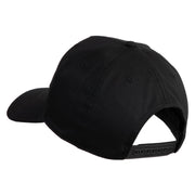 Desert Storm Veteran Patched Solid Cotton Twill 5 Panel Prostyle Snap Cap - Black OSFM
