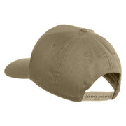 U.S. Seabees Can Do Blue Patched Solid Cotton Twill Pro Style Cap - Khaki OSFM