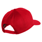 U.S. Seabees Can Do Blue Patched Solid Cotton Twill Pro Style Cap - Red OSFM