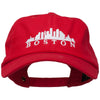 Boston Skyline Embroidered Washed Cap