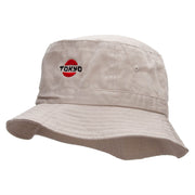 Tokyo logo Embroidered Bucket Hat