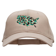 United Military Embroidered Low Profile Cap