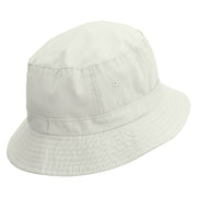 Medical Kit Embroidered Pigment Dyed Bucket Hat - White OSFM