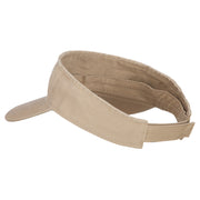 Border Collie Embroidered Pro Style Cotton Washed Visor