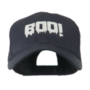 Halloween Boo Sign Embroidered Cap