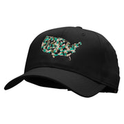 United Military Embroidered Low Profile Cap