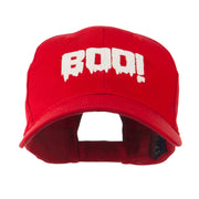 Halloween Boo Sign Embroidered Cap