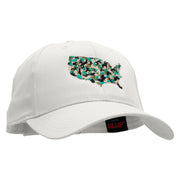 United Military Embroidered Low Profile Cap