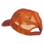 Boat Hair Don't Care Embroidered Cotton Mesh Cap