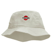 Tokyo logo Embroidered Bucket Hat