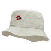 Tokyo logo Embroidered Bucket Hat