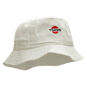 Tokyo logo Embroidered Bucket Hat