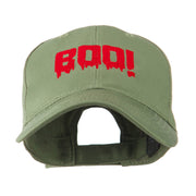 Halloween Boo Sign Embroidered Cap