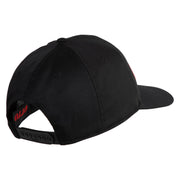 4th Marine Division Patched Solid Cotton Twill Pro Style Cap - Black OSFM