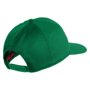 4th Marine Division Patched Solid Cotton Twill Pro Style Cap - Kelly OSFM