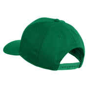 U.S. Naval Station Panama Patched Solid Cotton Twill Pro Style Cap - Kelly OSFM