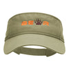 Bear Paw Embroidered Cotton Twill Visor