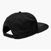 Halloween Bat Insignia Embroidered Flat Bill Snapback Cap