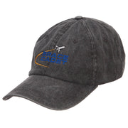 Space Cadet Embroidered Washed Cap