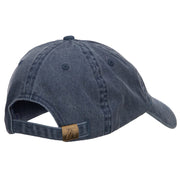 Space Cadet Embroidered Washed Cap