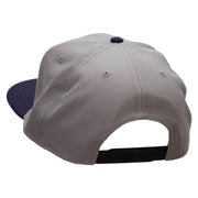 Utah Year Established Embroidered Wool Blend Pro Style 2 Tone Snapback - Navy-Grey OSFM