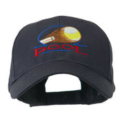 Billiard Pool Logo Embroidered Cap