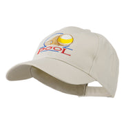 Billiard Pool Logo Embroidered Cap