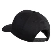 USS Pampanito SS-383 Submarine San Francisco Patched Solid Cotton Twill Pro Style Cap - Black OSFM