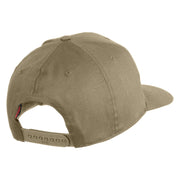 USS Pampanito SS-383 Submarine San Francisco Patched Solid Cotton Twill Pro Style Cap - Khaki OSFM