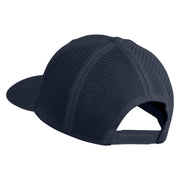 Old English White L Patched Cotton Deluxe Trucker Ball Cap - Navy Navy OSFM