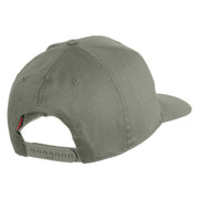 USS Pampanito SS-383 Submarine San Francisco Patched Solid Cotton Twill Pro Style Cap - Grey OSFM