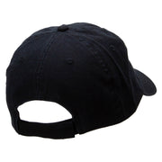 New York Year Established Embroidered Low Profile Dyed Cotton Twill Cap - Black OSFM