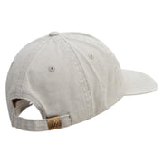 Bad Girl Embroidered Pigment Dyed Wash Cap - Putty OSFM