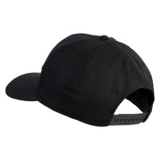 Navcams-Eastpac Wahiawa Patched Solid Cotton Twill Pro Style Cap - Black OSFM