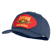 Recon Marine Patched Solid Cotton Twill Pro Style Cap - Navy OSFM