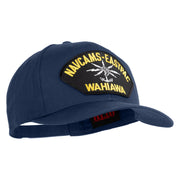 Navcams-Eastpac Wahiawa Patched Solid Cotton Twill Pro Style Cap - Navy OSFM