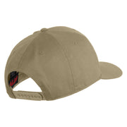 Recon Marine Patched Solid Cotton Twill Pro Style Cap - Khaki OSFM