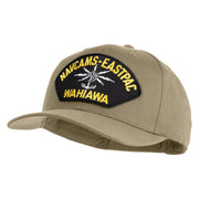 Navcams-Eastpac Wahiawa Patched Solid Cotton Twill Pro Style Cap - Khaki OSFM