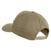 Navcams-Eastpac Wahiawa Patched Solid Cotton Twill Pro Style Cap - Khaki OSFM