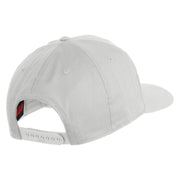 Navcams-Eastpac Wahiawa Patched Solid Cotton Twill Pro Style Cap - White OSFM
