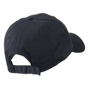 Bear with Blue Flag Mascot Embroidery Cap